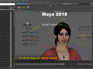 Female Base With Outfit Rig 3D Model