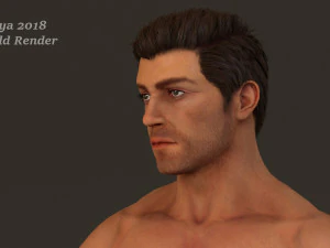 Male Base Three Rig Pack 3D Model