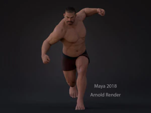 Male Base Three Rig Pack 3D Model