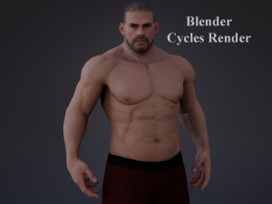 Male Base Three Rig Pack 3D 모델