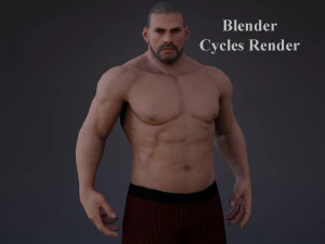 Male Base Three Rig Pack 3D Model