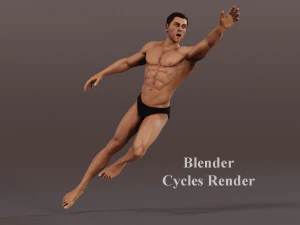 Male Base Three Rig Pack 3D Model