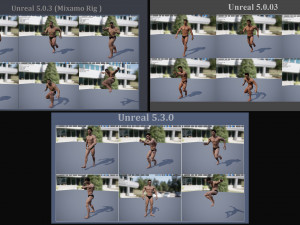 Male Base Three Rig Pack 3D 모델