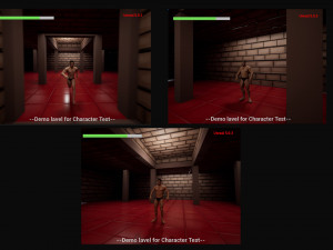 Male Base Three Rig Pack 3D 모델