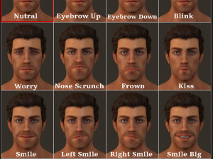 Male Base Three Rig Pack 3D 모델