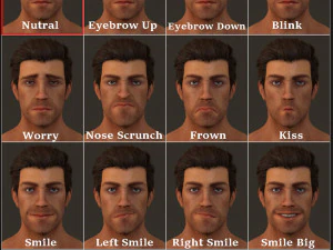 Male Base Three Rig Pack 3D Model