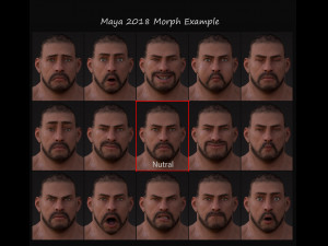 Male Base Three Rig Pack 3D 모델