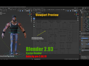 James Cartoon Rig V2 3D Model