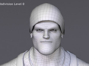 James Cartoon Rig V2 3D Model