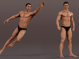 Male Female Base Mega Pack 3D Model