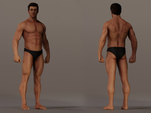 Male Female Base Mega Pack 3D Model