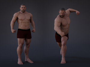 Male Female Base Mega Pack 3D Model
