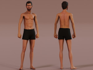 Male Female Base Mega Pack 3D Model