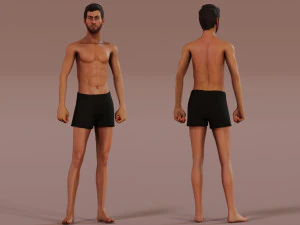 Male Female Base Mega Pack 3D Model