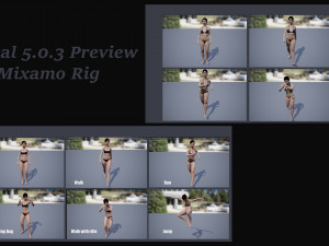 Male Female Base Mega Pack 3D Model