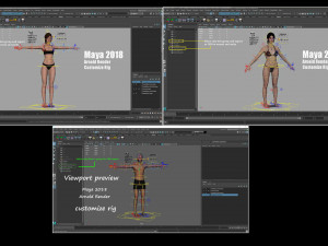 Male Female Base Mega Pack 3D Model