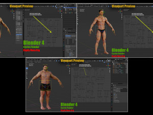Male Female Base Mega Pack 3D Model