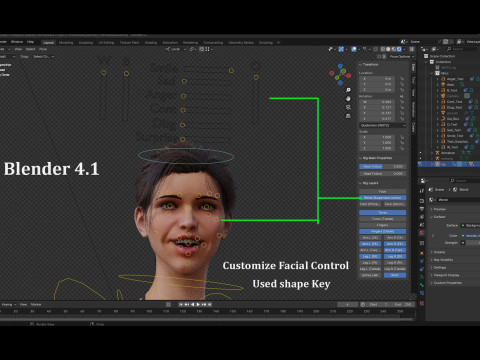 Female Base Rig 3D मॉडल