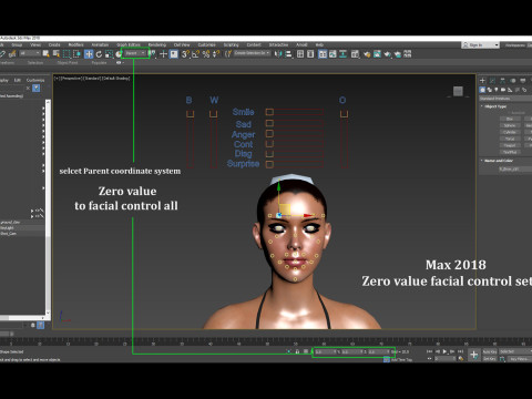 Female Base Rig 3D मॉडल