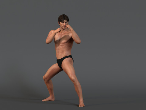 Male Base Rig Model 3D