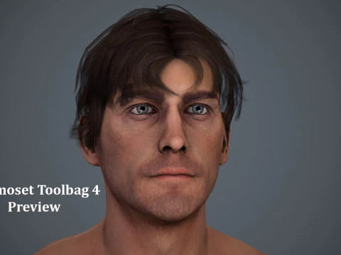 Male Base Rig 3D Model