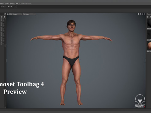 Male Base Rig Model 3D