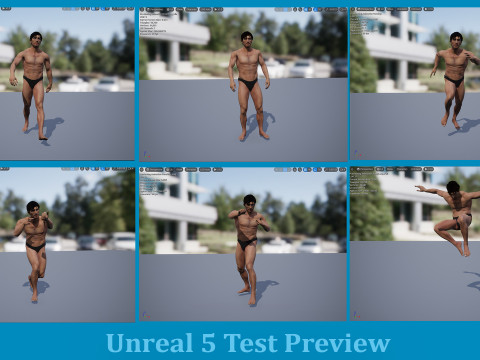 Male Base Rig Model 3D