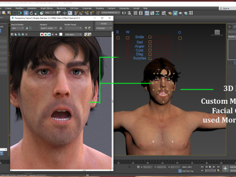 Male Base Rig Model 3D