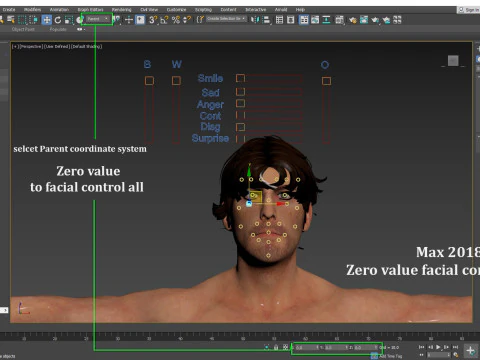 Male Base Rig 3D Model