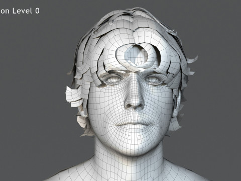 Male Base Rig Model 3D