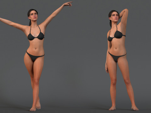 Male Female Base Rig Modelo 3D