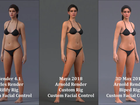 Equipamento Base Feminino Masculino Modelo 3D