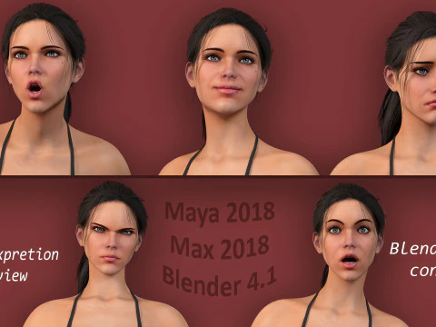 Equipamento Base Feminino Masculino Modelo 3D