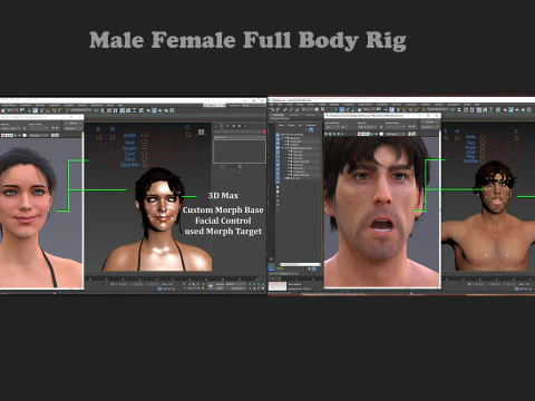 Equipamento Base Feminino Masculino Modelo 3D