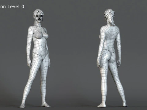Equipamento Base Feminino Masculino Modelo 3D