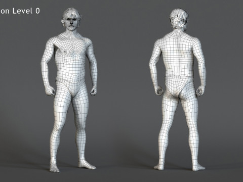 Male Female Base Rig Modelo 3D