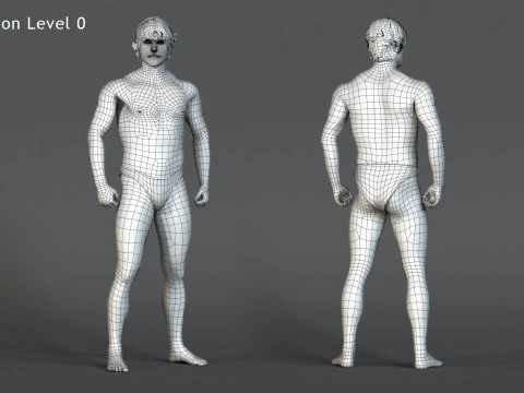 Equipamento Base Feminino Masculino Modelo 3D
