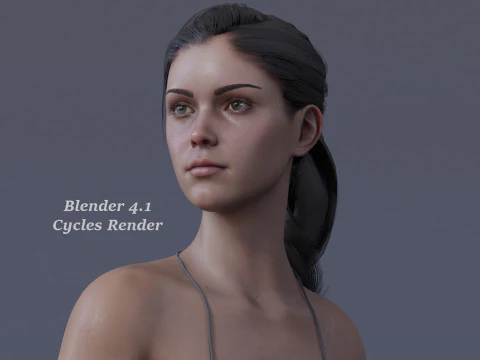 Base with outfit Rig 3D Model