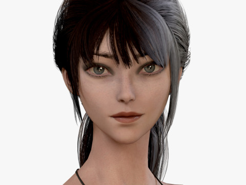 Female Base Model Rig 3D Модель