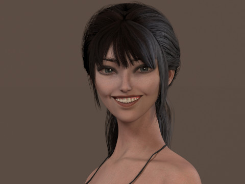Female Base Model Rig Model 3D