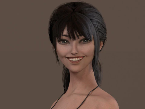 Female Base Model Rig 3D Model
