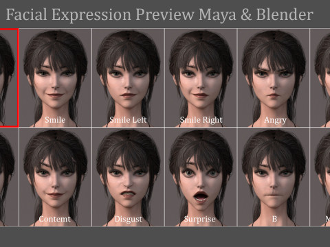 Female Base Model Rig Model 3D