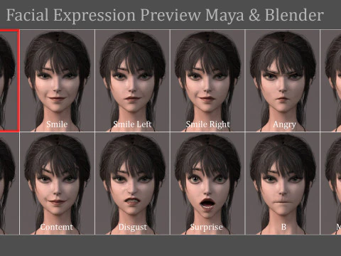 Female Base Model Rig 3D Model