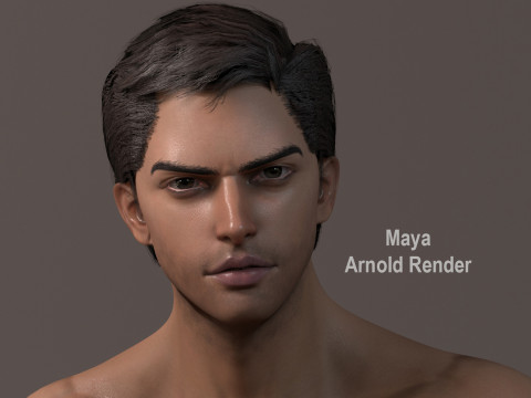 Male Base Rig Modelo 3D