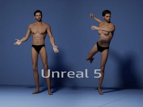 Male Base Rig Modelo 3D