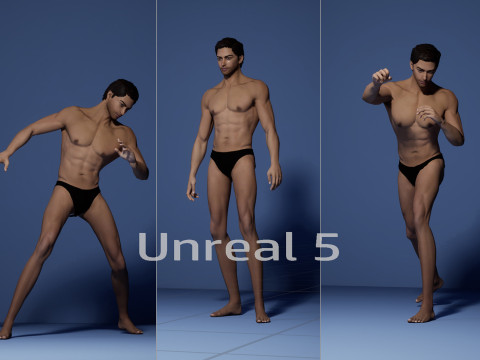 Male Base Rig Modelo 3D