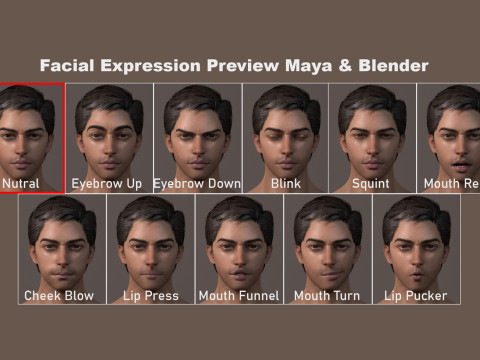 Male Base Rig Modelo 3D