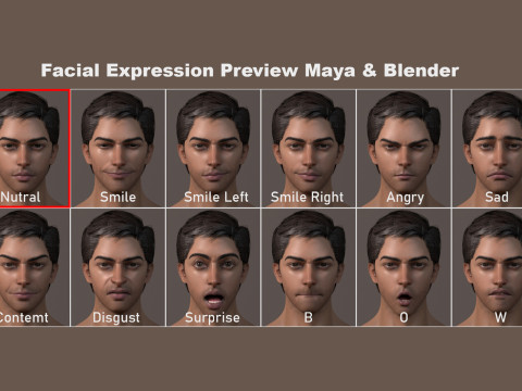 Male Base Rig Modelo 3D