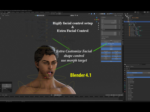 Male Base Rig Modelo 3D