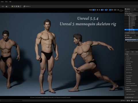 男性基础钻机 3D 模型